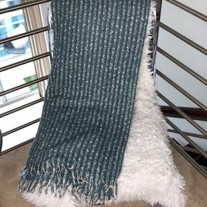 Blue and White Sweater